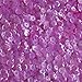 5mm Round Cup Sequins Magenta Pink Semi Frost Rainbow Loose Paillettes. Made in USA