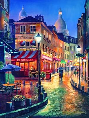 Night Stroll 300pc Jigsaw Puzzle by Sung Kim