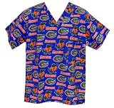 UFL Florida Gators Scrub Top Lg