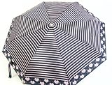Totes Raindrops Supermini Umbrella; Cats & Stripes