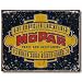 Nostalgic Chrysler Mopar Auto Parts Tin Sign : Chrysler Engineered Mopar Parts Image