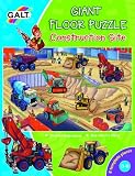 kids and infants educational toys item: Galt Construction Site Floor Puzzle