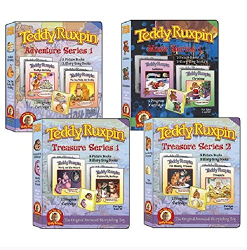 Teddy Ruxpin Favorite Software Series Bundle Program Cartridge