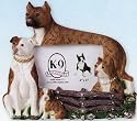Pit Bull (Brindle) K-9 Kreations Picture Frame