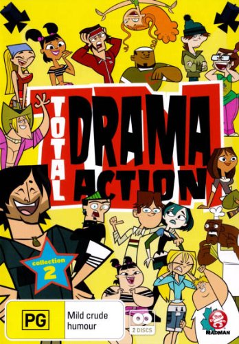 Total Drama Action - Collection 2 - 2-DVD Set ( Total Drama Island ) ( Total Drama World Tour ) [ NON-USA FORMAT, PAL, Reg.4 Import - Australia ]