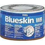 Henry BH200WB4559 Blueskin Weather Barrier Self-Adhesive Waterproofing Membrane, 50' Length x 4" Width