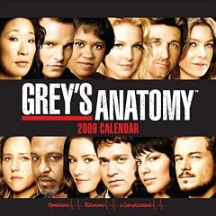 Grey's Anatomy: 2009 Wall Calendar