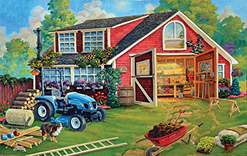 The Tool Shed a 550-Piece Jigsaw Puzzle by Sunsout Inc.