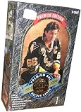 1993 94 Leaf Hockey Cards Unopened Series 1 Hobby Box (36 packs/box, 12 cards/pack) - Look for Mario Lemieux Collection Inserts, Freshman Phenoms, Gold Leaf All Stars, and Hat Trick Artist Inserts!