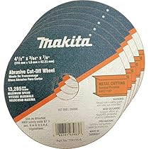 Makita 724115-A-25 Cut Off Wheel, 25-Pack, 4-1/2-Inch
