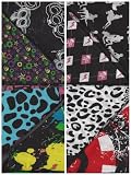Stylish Bandana ~ Huge Selection of Graphic Designed Bandanas ~ Various Styles Available! ~ 100% Cotton ~ Approx 22 X 22