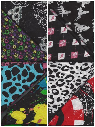 Stylish Bandana ~ Huge Selection of Graphic Designed Bandanas ~ Various Styles Available! ~ 100% Cotton ~ Approx 22