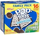 Pop-Tarts, Frosted Cookies & Creme, 16-Count Tarts (Pack of 8)