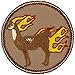 Flaming Llama Patrol Patch - 2