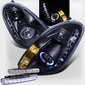 Amazon.com: 2003-2004 INFINITI G35 HALO HEADLIGHTS ... 2003 infiniti g35 headlight wiring 