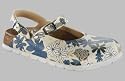 Alpro Clogs ''C 165'' aus Birko-Flor in caroline blue mit schmalem Fussbett