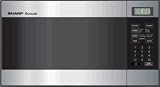 Sharp R-216LS Compact Size 0.8 Cu-Foot Microwave, Stainless Steel