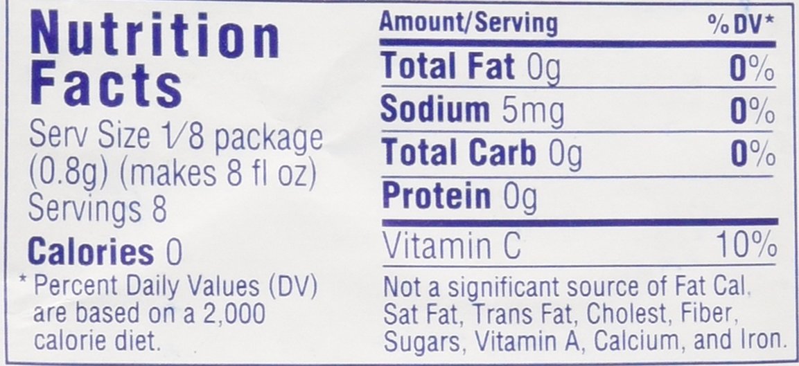 Amazon.com: Kool-Aid Ice Blue Raspberry Unsweetened Soft Drink Mix ...