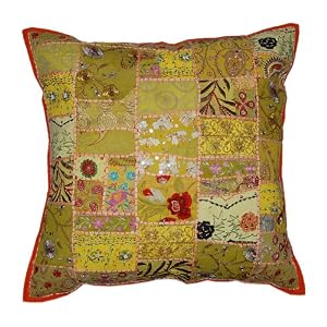 Friendship Day Gifts Lovely Home Decor Art Rajrang Patch Work and Mirror and Embroidery... by 