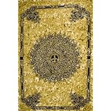 CelticPeaceSignTieDyeTapestry60x90