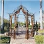 The Amelie Architectural Steel Garden Gazebo