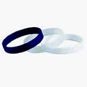 Nike Baller ID Bands - white, blue and clear