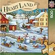 Sledding Race 500 Pc Jigsaw Puzzle by Masterpieces Puzzle