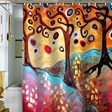 Shower Curtain Windy Forest DENY Designs)