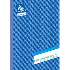 Avery Zweckform 741 Reisekostenabrechnung A4 50 Blatt