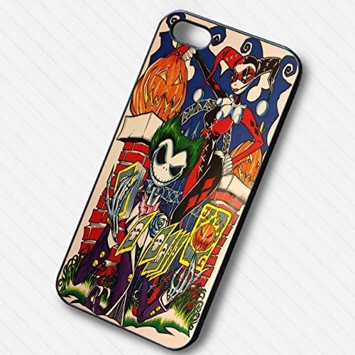 Joker Harley Quinn Nightmare Before Christmas for Iphone 6 and Iphone 6s Case