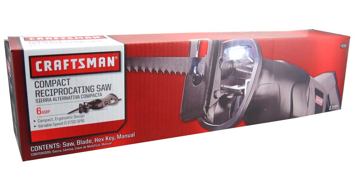 NEW Craftsman Compact Reciprocating SAW 6 AMP 17175 eBay
