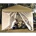 QuikShade Screen Panel Kit for Shade Tech 100 and Aluminum STA100 Instant Canopy