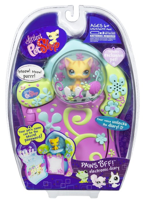 Childrens Toyshop  Toys : Littlest Pet Shop Electronic Diary - Cat