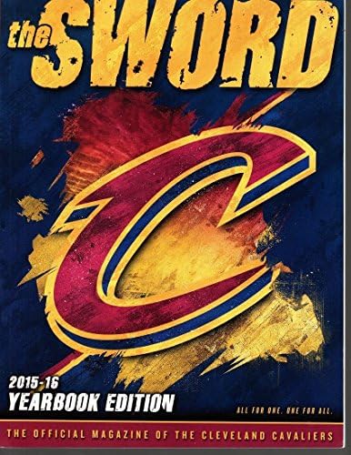 2015 2016 CLEVELAND CAVALIERS YEARBOOK NBA FINALS CHAMPIONS LE BRON JAMES LOVE