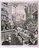 Photographic Print of Gin Lane, 1751. from Heritage-Images