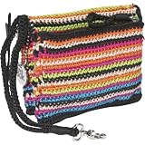 The Sak Classic Crochet Double Zip Wristlet