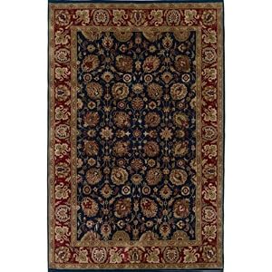Rohan Area Rug, 5'6x8', MIDNIGHT BLUE