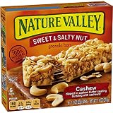 UPC 016000168930 product image for Nature Valley Sweet and Salty Nut Granola Bars, Cashew, 1.2-Ounce, 6-Count Boxes | upcitemdb.com