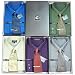 5-lot Eterno Italy Men's Italian Dress Shirt & Tie Sets - Neck Size 15 - (E524150)