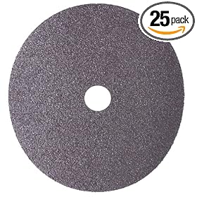 Milwaukee 48-80-0607 9-Inch 36-Grit Sanding Disc, 25-Pack