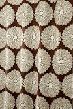 M.Style Pop Shower Curtain Chocalate