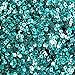 3mm Sequins Flat Round Teal Blue Green Prism Metallic. Made in USA