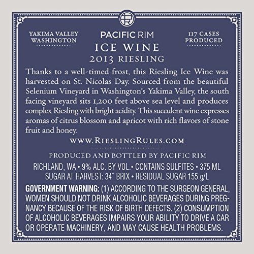 2013 Pacific Rim Ice Wine Riesling 375mL