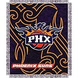Phoenix Suns NBA Triple Woven Jacquard Throw (Tattoo Series) (48x60")"