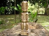 FERTILITY TIKI BISHOP MUSEUM 20   NATURAL ACACIA
