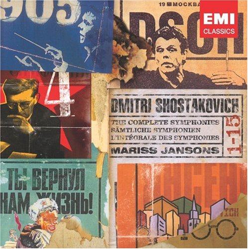 CD-Charts  Music : Shostakovich: The Complete Symphonies - Mariss Jansons (10 CD)