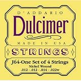 D'Addario Set Dulcimer Nickel 4Str