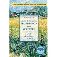 Simon and Schuster Handbook for Writers with 2001 Apa Guidelines