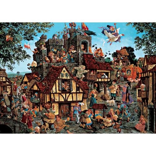 Childrens Toyshop  Toys : Jumbo Puzzle - James Christensen Collection - Rhymes & Reason (1000 pieces)