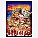 San Francisco 49ers Woven Tapestry Throw